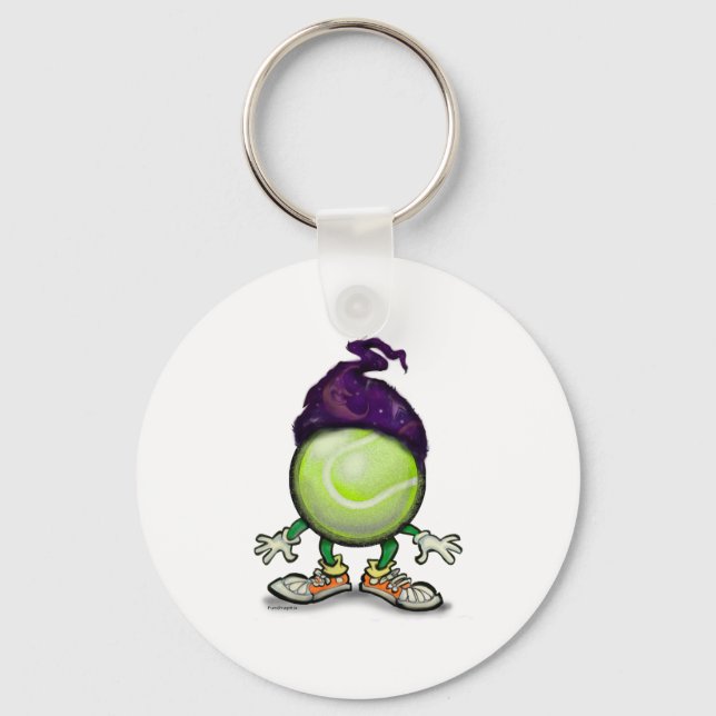 Llavero Asistente para tenis (Anverso)