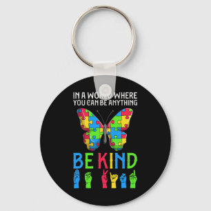 Llavero ASL Be Kind s1 Lenguaje de Rótulo ASL American
