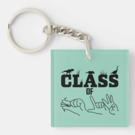 Llavero ASL - Clase de 2026 - Graduación ASL Diseño T-Shir