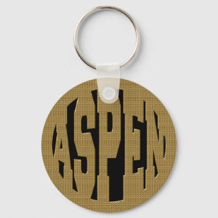 LLAVERO ASPEN - ORO