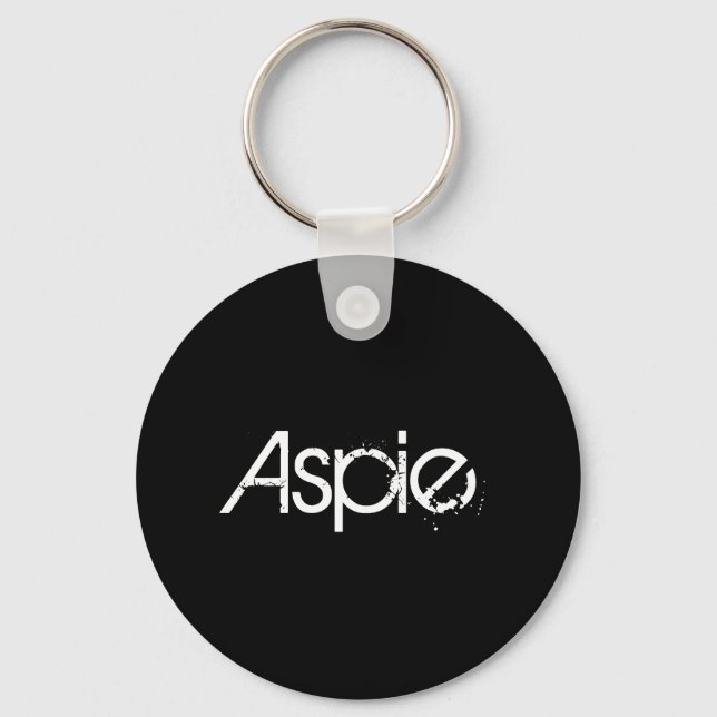 Llavero Aspie Keychain para personas con Asperger (Anverso)