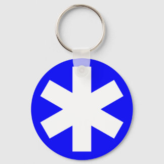 Llavero Asterisk - Azul
