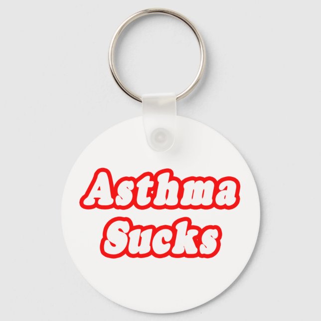 Llavero Asthma Sucks (Anverso)