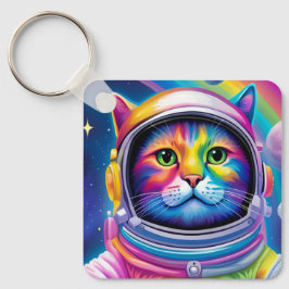 Llavero Astro-cat Keychain