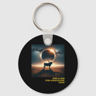 Llavero Astro conmemorativo del eclipse solar total de Tex