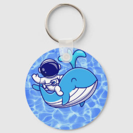 Llavero Astronacón montando una cadena de claves para niño