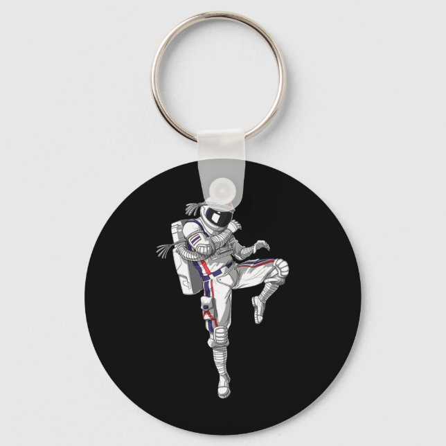 Llavero Astronaut Muay Thai Boxeo Karate Kickboxing Marti (Anverso)