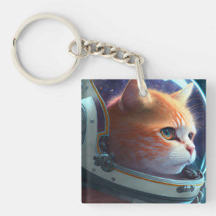 Llavero Astronauta del gato