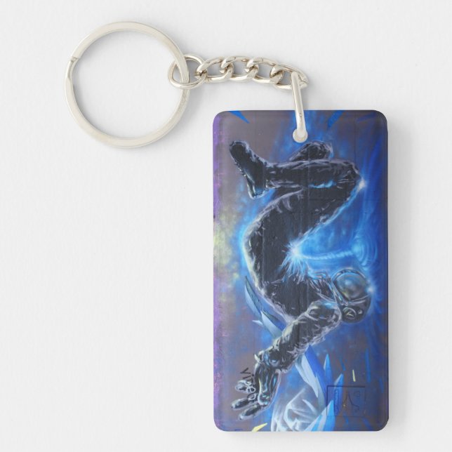 Llavero Astronauta del graffiti (Frente)