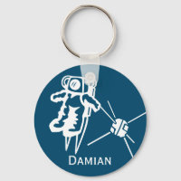 Astronauta personalizada en la marina asteroide de