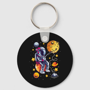 Llavero Astronauta Pescador En Planetas De Galaxia Espacia