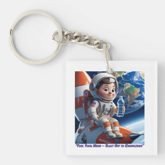 Llavero "Astronauta Rocket Ship Space Adventure Keychain"