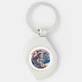 Llavero "Astronauta Rocket Ship Space Adventure Keychain"