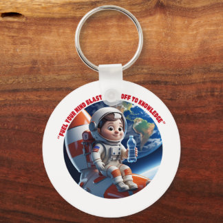 Llavero "Astronauta Rocket Ship Space Adventure Keychain"