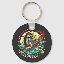 Llavero Astronauta Santa Navidades regalo espacial navideñ