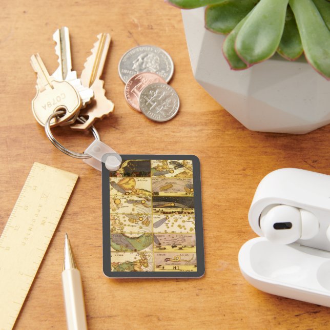 Llavero Astronomía antigua, estrellas de constelaciones an (Escritorio )