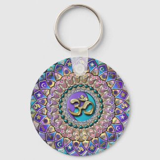 Llavero Astrosimbología joyada Mandala Keychain