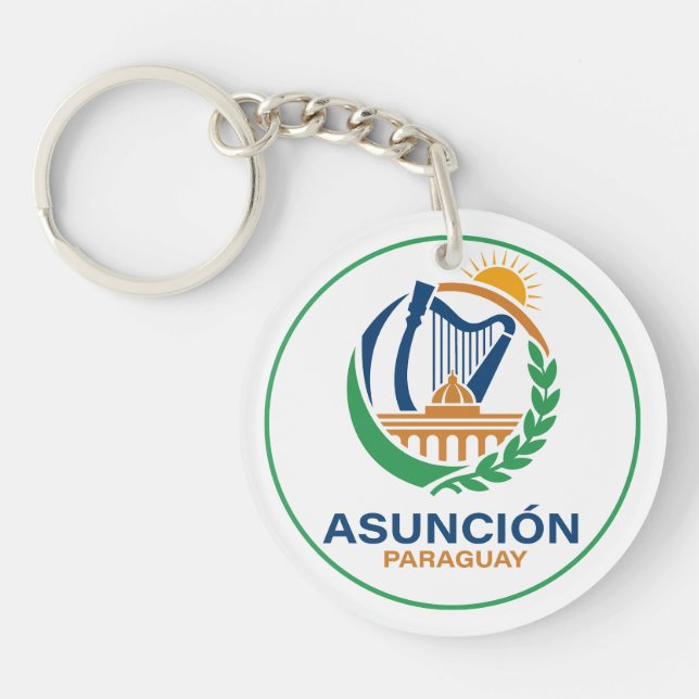 Llavero Asuncion Paraguay South America (Frente)
