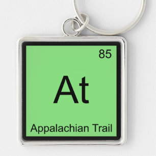 Llavero At - Appalachian Trail Chemistry Element Symbol T