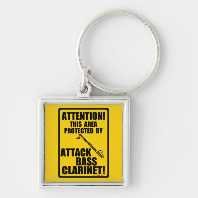 Llavero Atacar a Bass Clarinet (Frente)