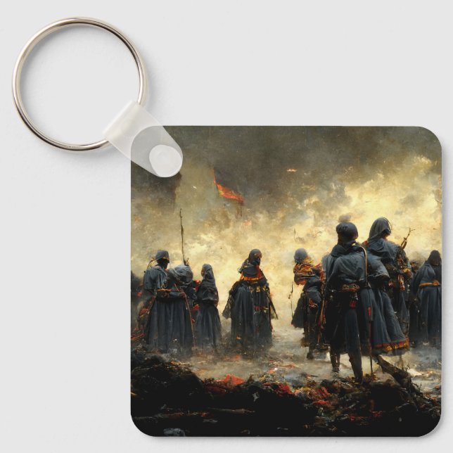 Llavero Atacar el lugar (Anverso)