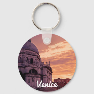 Llavero Atardecer sobre la Basílica de Venecia