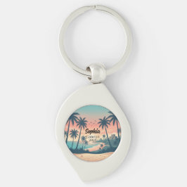 Llavero Atardecer Tropical en Cancun Vintage 2026
