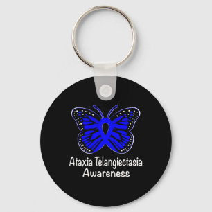 Llavero Ataxia Telangiectasia Concienciación Guerrero Apoy