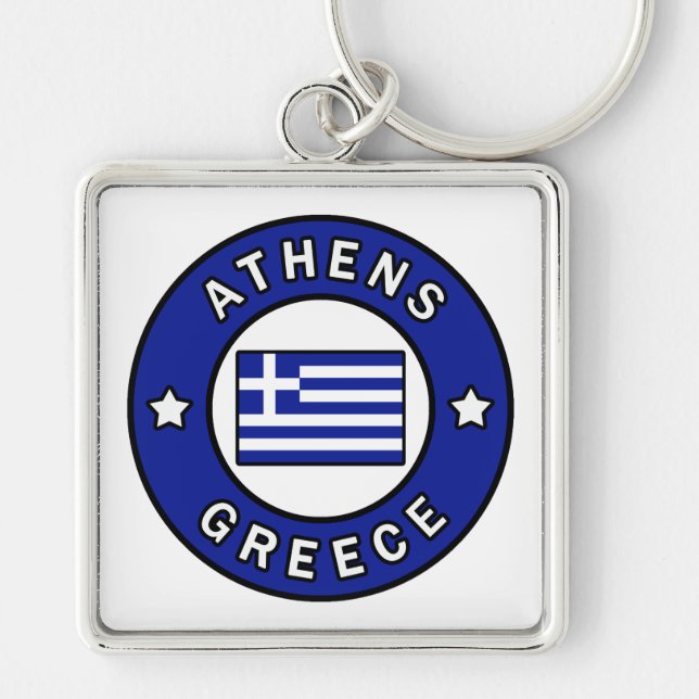 Llavero Atenas Grecia (Frente)