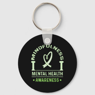 Llavero Atención de la salud mental Mes de Conciencia sobr