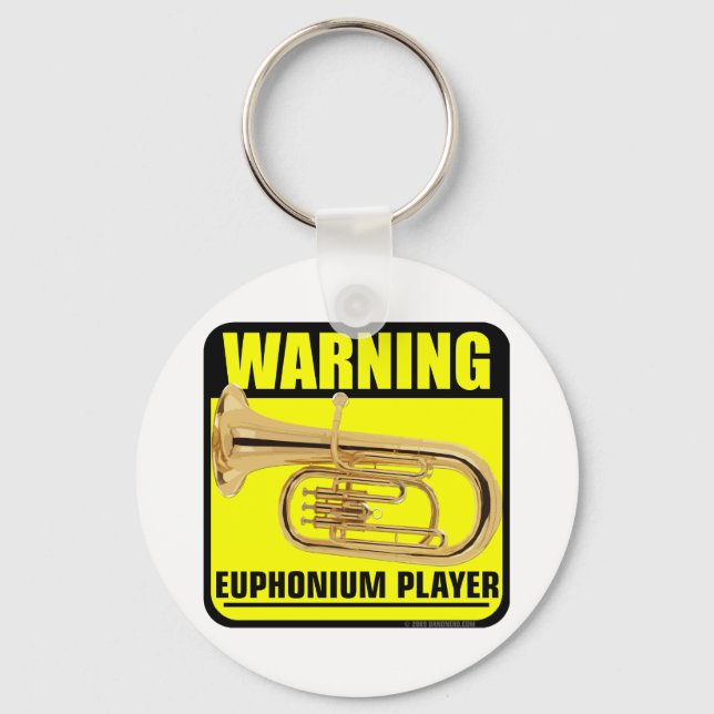 Llavero ¡Atención! Euphonium Player (Anverso)