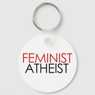 Llavero Ateo feminista