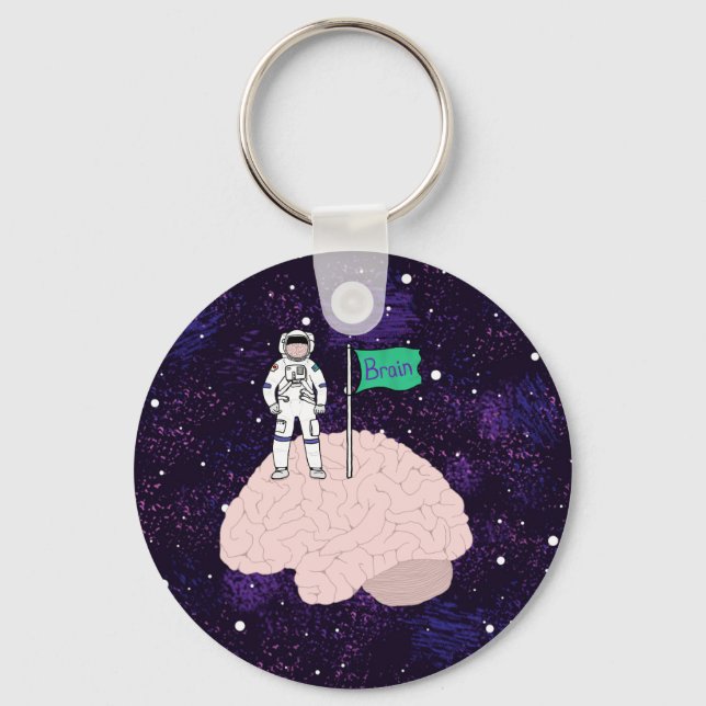 Llavero Aterrizaje de cerebro (Anverso)