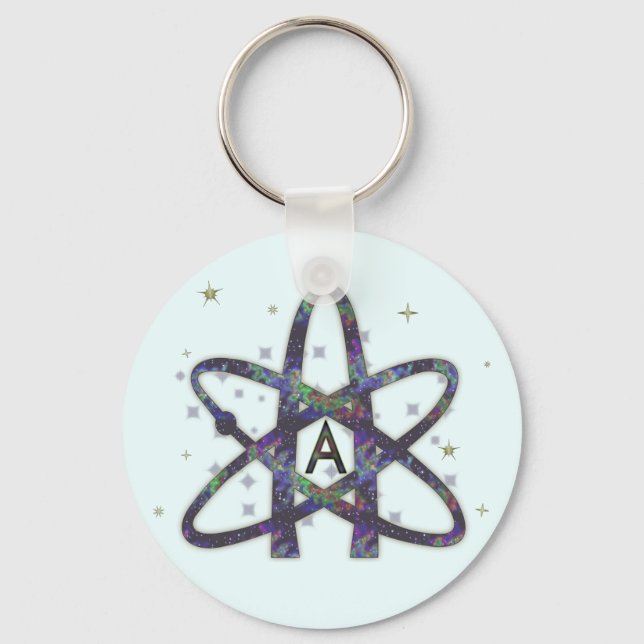 Llavero Atheist in Outer Space Key Chain (Anverso)