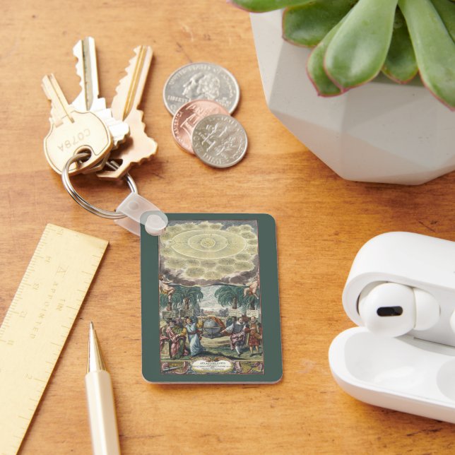 Llavero Atlas Coelestis de Doppelmaier, Astronomía de époc (Escritorio )