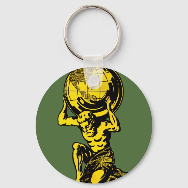 Llavero Atlas Keychain (Greek Mythology) (Anverso)