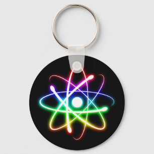Llavero Átomo brillante colorido - Keychain