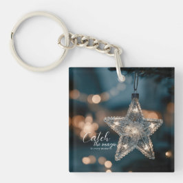 Llavero Atrapa la estrella mágica de Navidad