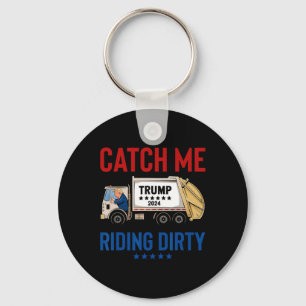 Llavero Atrápenme en el sucio voto basura Trump Truck Tru