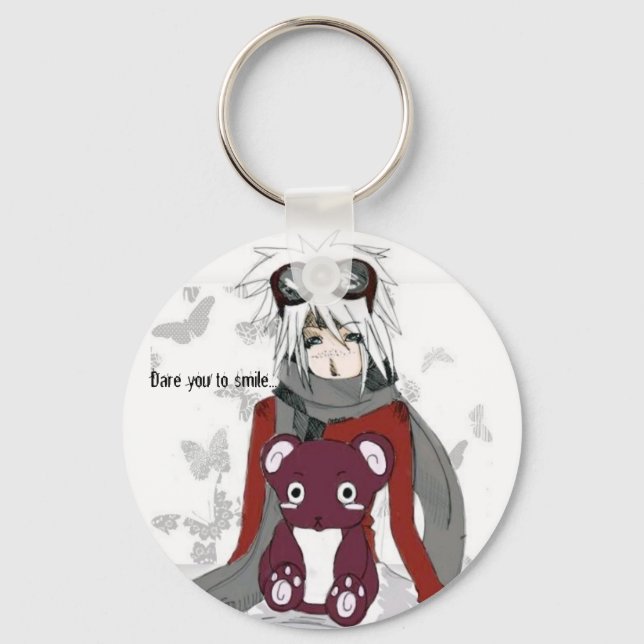 Llavero Atrévete a sonreír... ¡Keychain! (Anverso)