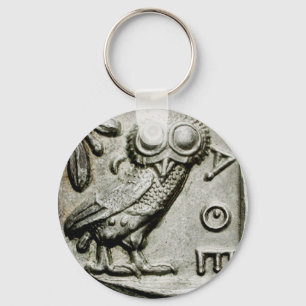 Llavero Attica Tetradrachm Owlthena