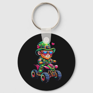 Llavero Atv 4 Wheeler Leprechaun Kids Mens Womens St Patri