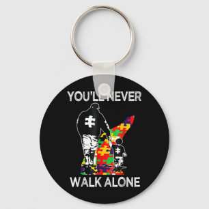 Llavero Au Dad Suprt Alone Puzzle Youll Never Walk