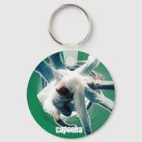 au sem mao green, cadena de claves de capoeira