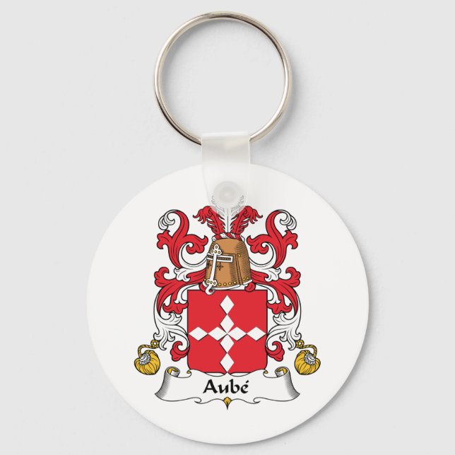 Llavero Aube Family Crest (Anverso)