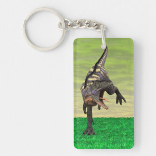 Llavero Aucasaurus de dinosaurio divertido - Perfecto para