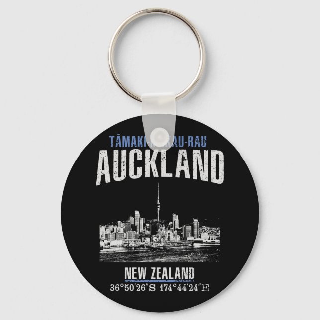 Llavero Auckland (Anverso)