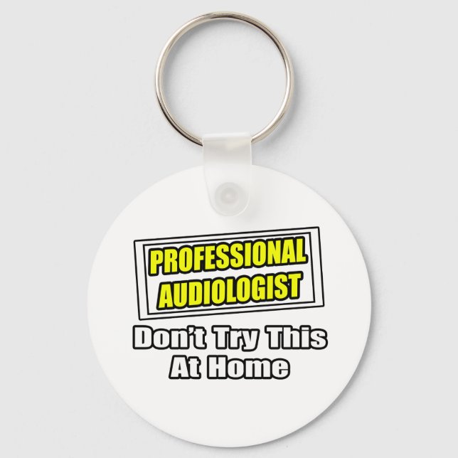 Llavero Audiólogo profesional... Chiste (Anverso)