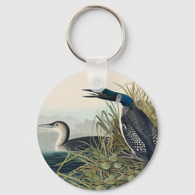 Llavero Audubon Bird Lodge Diver Classic (Anverso)