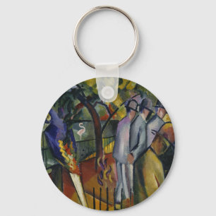 Llavero August Macke Jardín zoológico I